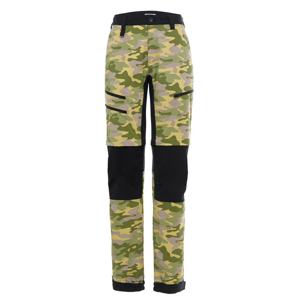Is Not Enough Arete Zipoff Pants - Avocado Camo - Naiset - XS