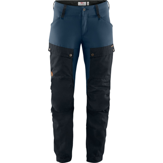 Fjällräven Naisten Keb housut - G-1000® Eco, Dark Navy-Uncle Blue / 36 / Regular