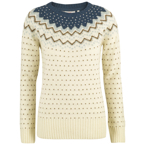 Fjällräven Övik Knit Sweater W - Glacier Green - Naiset - L