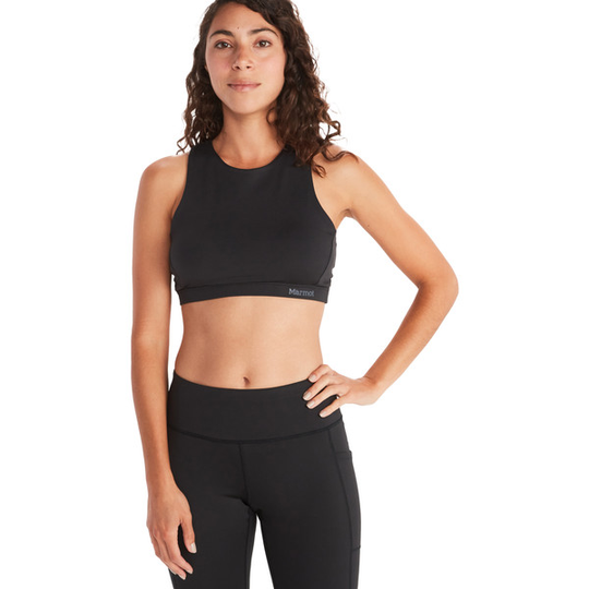 Marmot Wm' S Leda Sports Bra - Black - Naiset - L