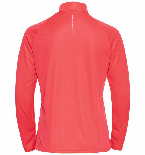Women's ESSENTIAL Half-Zip Running Mid Layer Pinkki XS