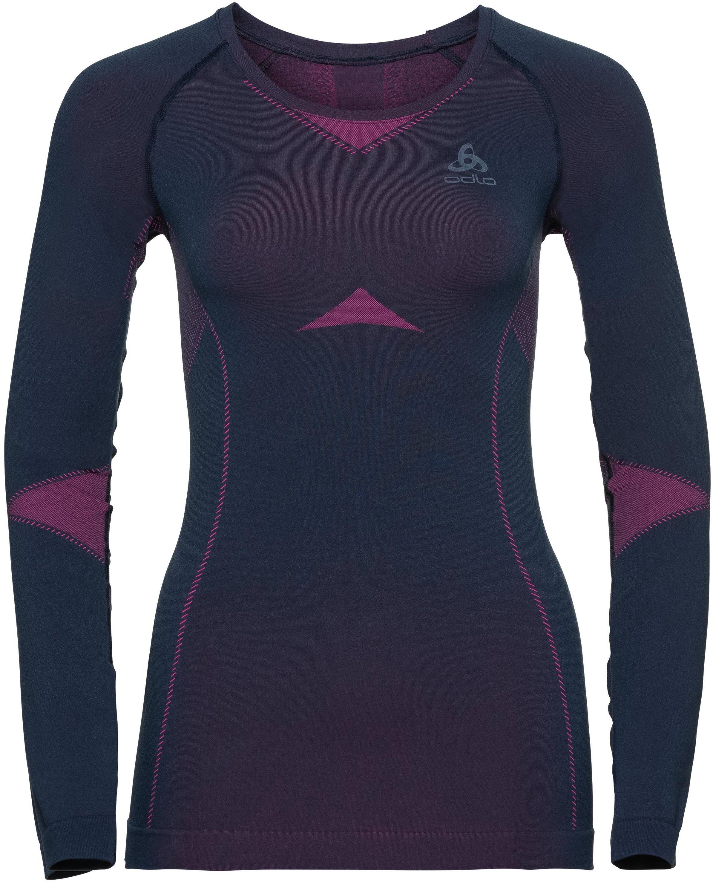 Women's Performance Evolution Warm Long-sleeve Baselayer Top Navy XS