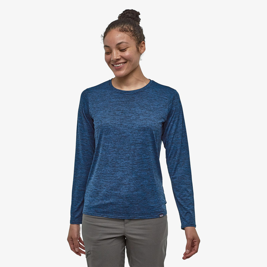 Naisten Cap Cool Daily Pitkähihainen paita | Weekendbee, Viking Blue - Navy Blue X-Dye / XS