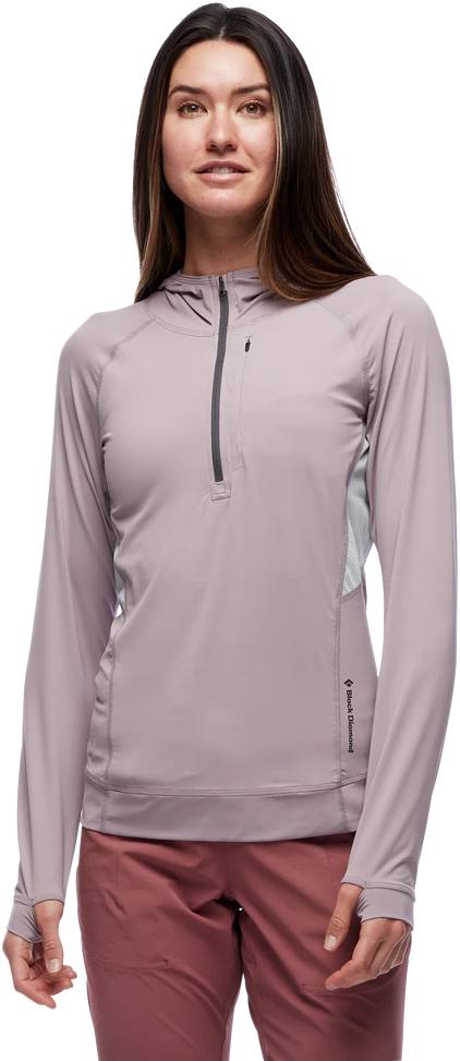 Alpenglow W Pro Hoody Violet L