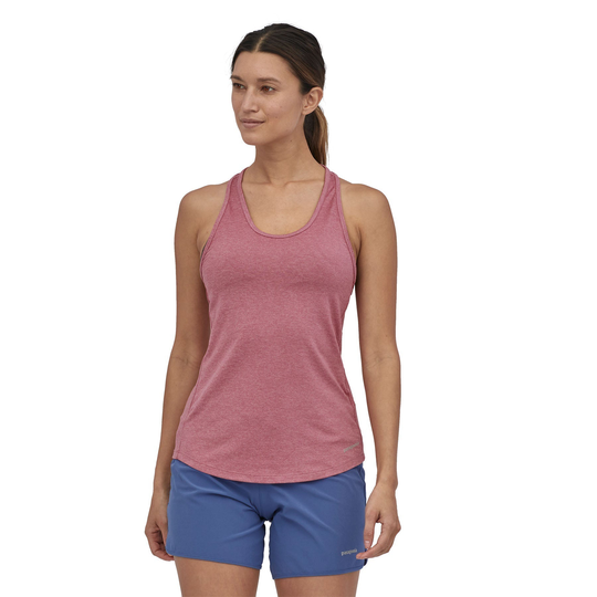 Patagonia Naisten Seabrook Run Tank Toppi - Kierrätettyä polyesteria, Light Star Pink / S