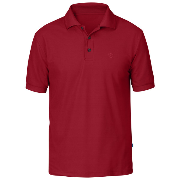 Fjällräven Crowley Pique Shirt M - Deep Red - Miehet - M