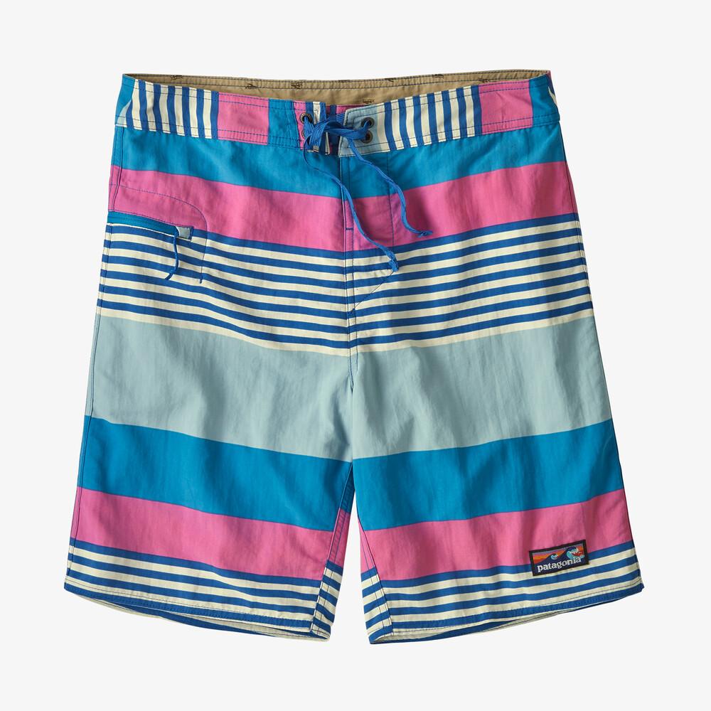 Patagonia Miesten Wavefarer® Boardshortsit - 48cm lahje, Fitz Stripe: Joya Blue / 34
