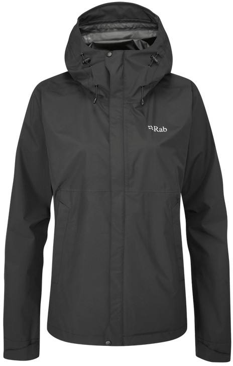 Downpour Eco Jacket Women Musta 12