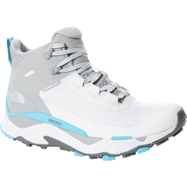 The North Face W Vectiv Exploris Mid Futurelight - Micro Chip Grey/maui Blue - Naiset - US 6,5