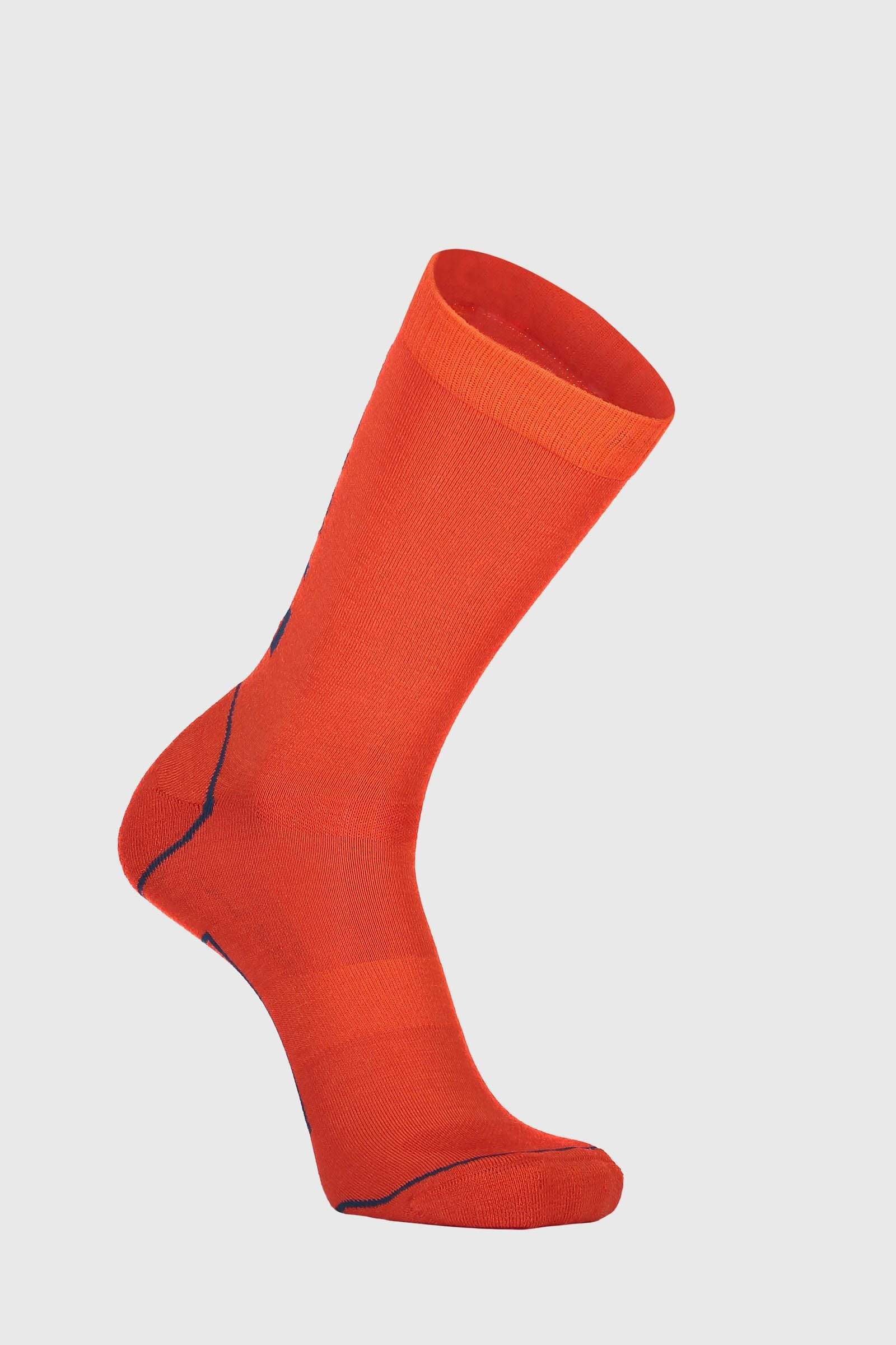 Mons Royale Unisex Tech Bike Sukka 2.0 - Merinovillaa, Orange Smash / 39-41