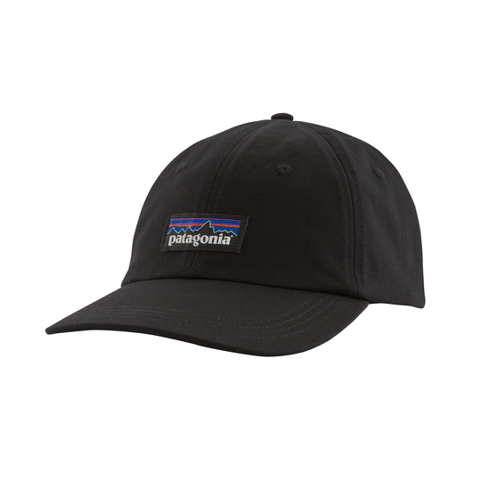 Patagonia Unisex P-6 Label Trad -lippalakki luomupuuvillasta | Weekendbee, Black F21