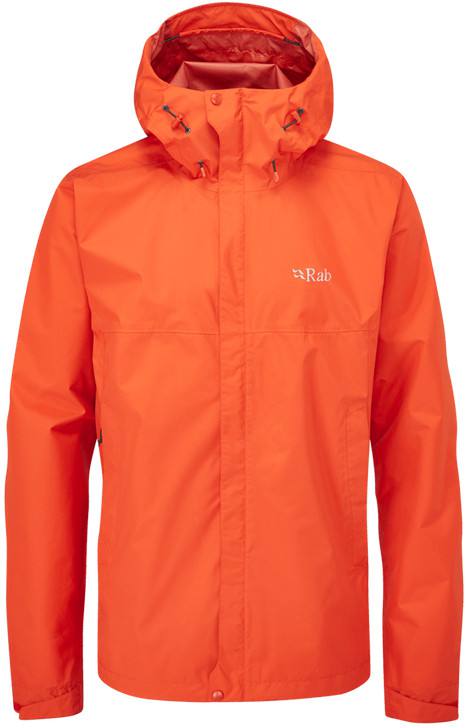 Downpour Eco Jacket Men Fire L