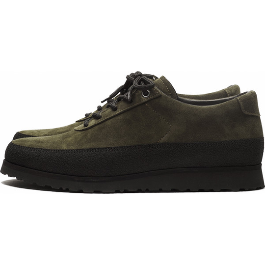 Tarvas Explorer Suede Black Sole Edition - Army Green - Miehet - US 9