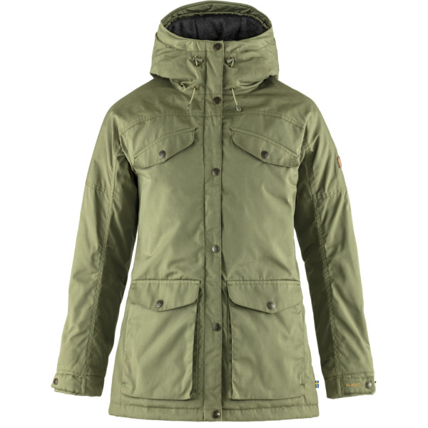 Fjällräven Vidda Pro Wool Padded Jacket W - Green - Naiset - L