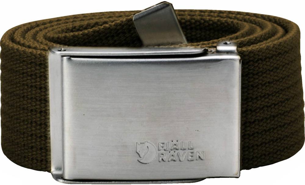 Canvas Belt 4 cm Dark olive