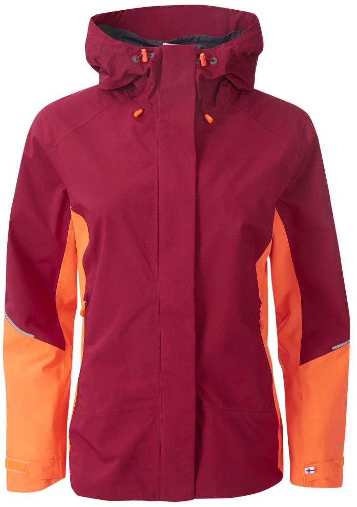 Joutsi W Plus Jacket Tummanpunainen 40