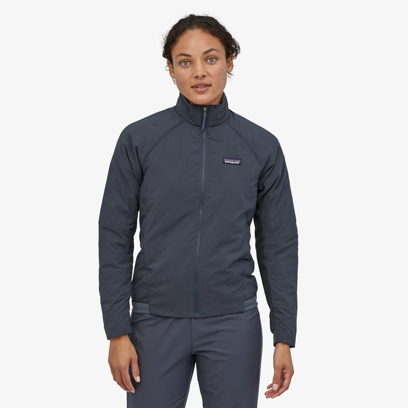 Patagonia Naisten Thermal Airshed Juoksutakki - Kierrätettyä polyesteria, Smolder Blue / XS