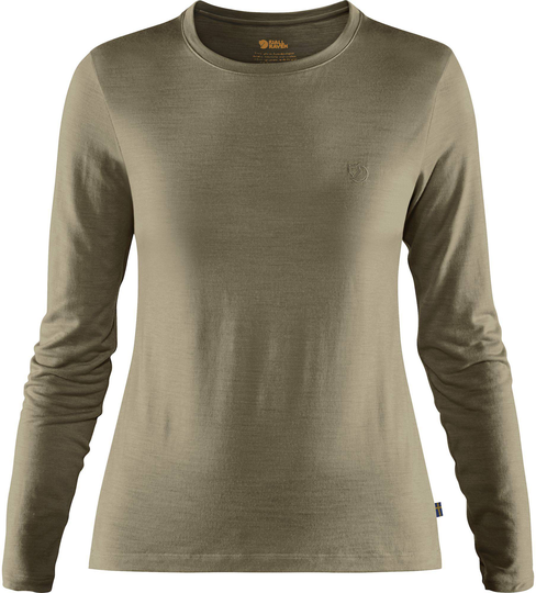 Abisko Wool LS W Oliivi L