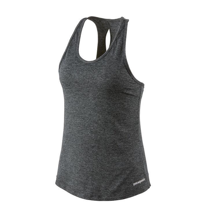 Patagonia Naisten Seabrook Run Tank Toppi - Kierrätettyä polyesteria, Forge Grey / S
