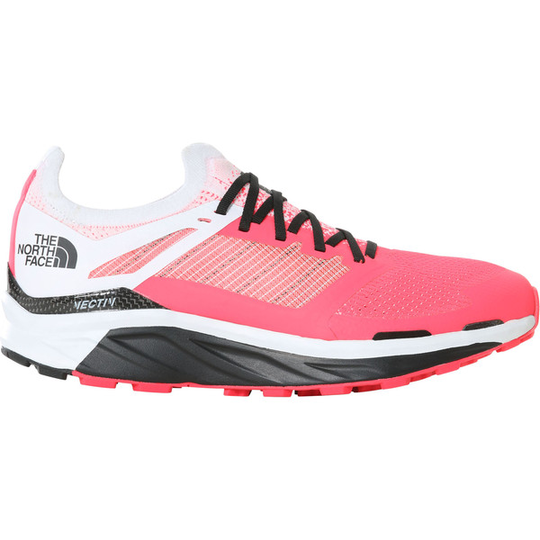 The North Face W Flight Vectiv - Brilliant Coral/tnf White - Naiset - US 6,5