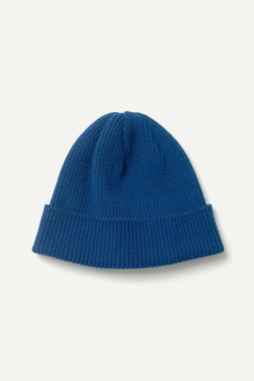 Hut Hat – pipo 100% lampaan villasta, Folk Blue