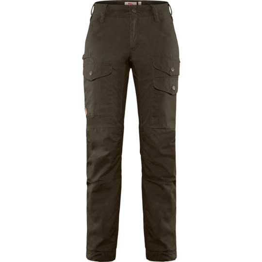 Fjällräven Vidda Pro Ventilated Trs W Short - Dark Olive - Naiset - 34