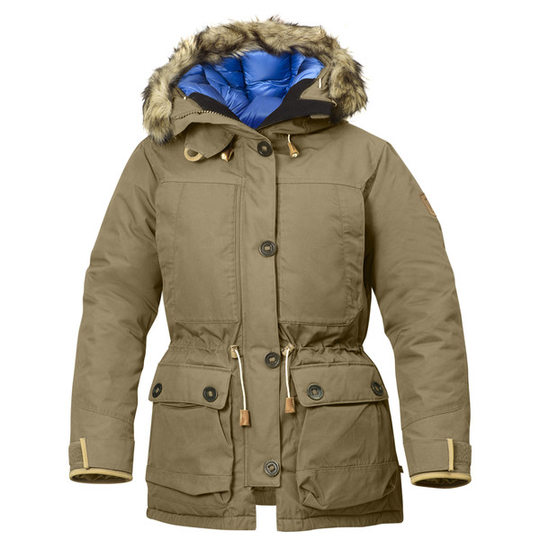 Fjällräven Expedition Down Parka No. 1 W - Sand - Naiset - M