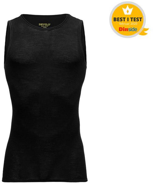 Wool Mesh Sleeveless Caviar L