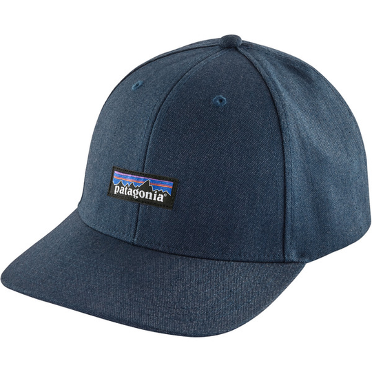 Patagonia Tin Shed Hat - P-6 Logo: Stone Blue - Unisex - OneSize