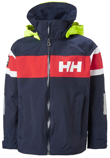 Helly Hansen JR SALT 2 JACKET NAVY 10