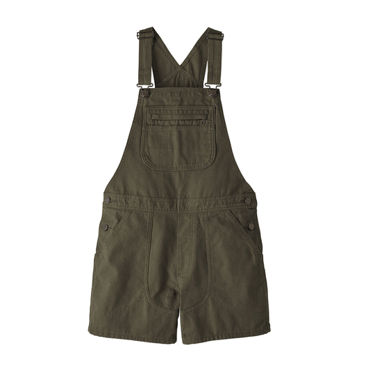 Patagonia Naisten Stand Up Shortsimallinen Haalari - Luomupuuvillaa, Basin Green / L