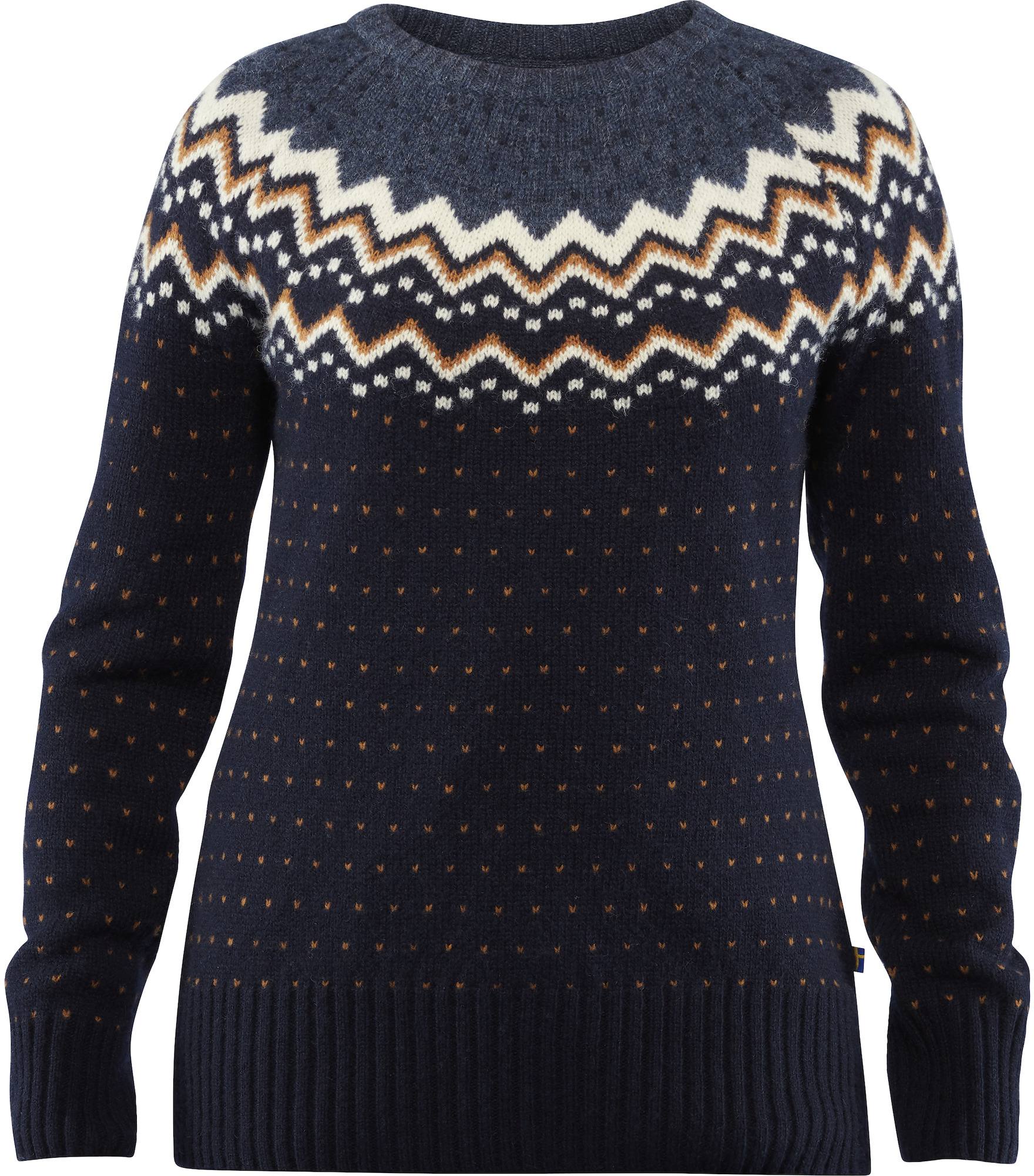 Övik Knit Sweater Women Dark navy L