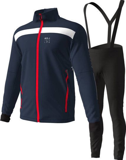 Oslo M XCT Softshell Set Tummansininen S