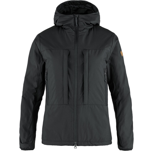 Fjällräven Keb Wool Padded Jacket W - Black - Naiset - L