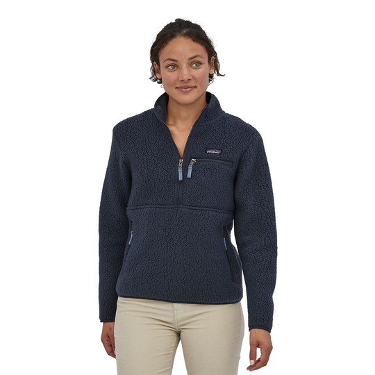 Patagonia Naisten Retro Pile Fleece Marsupial - Kierrätettyä Polyeste, New Navy / S