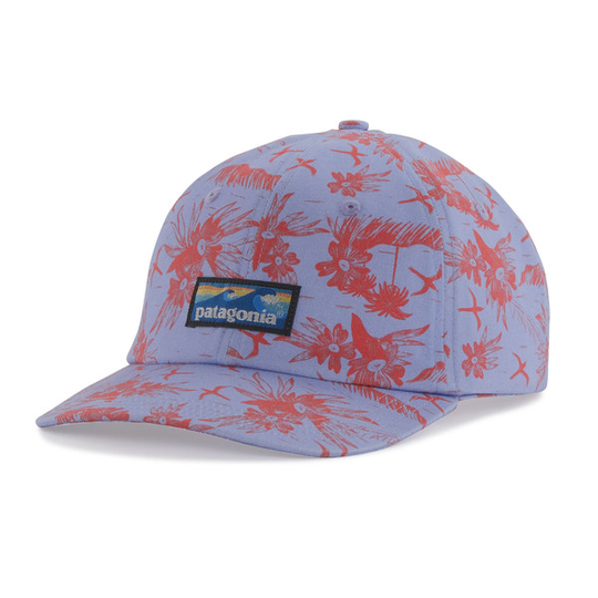 Patagonia Boardshort Label Trad Cap - Faria Small: Light Current Blu - Unisex - ALL