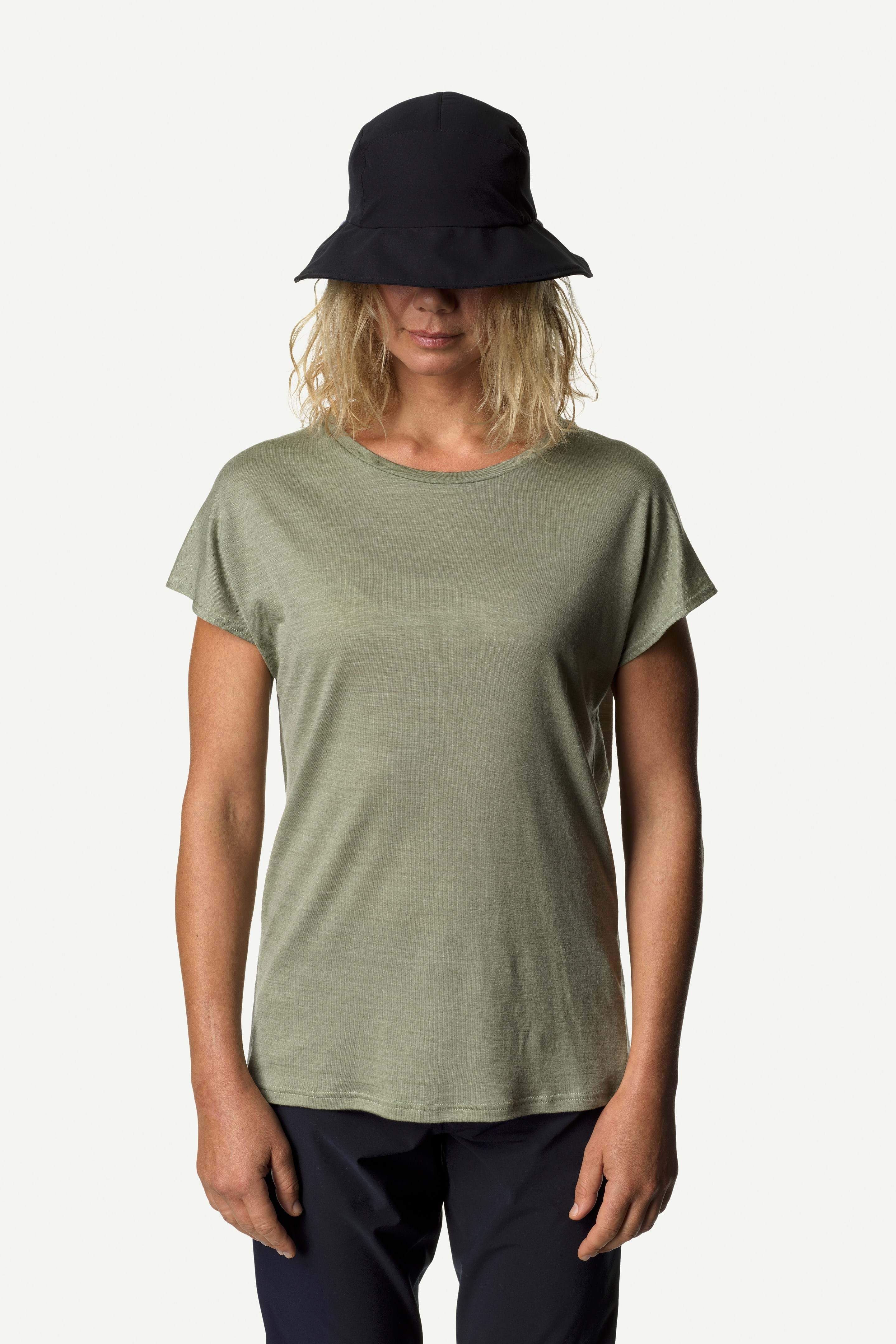 Naisten Activist Tee – T-paita merinovillasta ja tencelistä, Green Peace / L