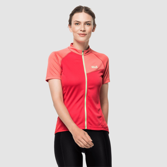 Women's Tourer Full Zip Tee Punainen S