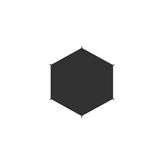 Fjällräven Dome 2 Footprint - Black - Unisex - OneSize