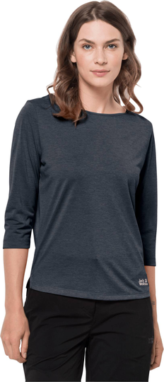 Pack & Go 3/4 W Tee Night blue S