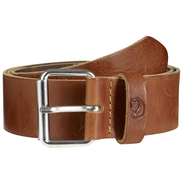 Fjällräven Singi Belt 4 Cm - Leather Cognac - Unisex - 110cm