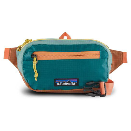 Patagonia Ultralight Black Hole Mini Hip Pack - Patchwork: Current Blue - Unisex - ALL