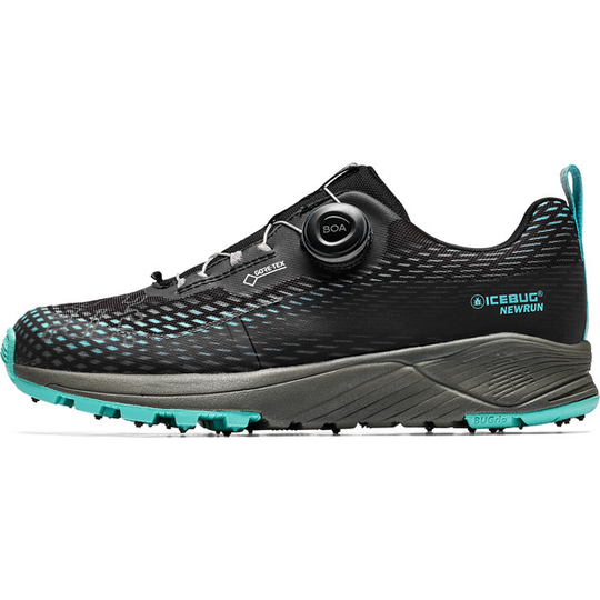 Icebug Newrun W Bugrip Gtx - Black/jademist - Naiset - US 7