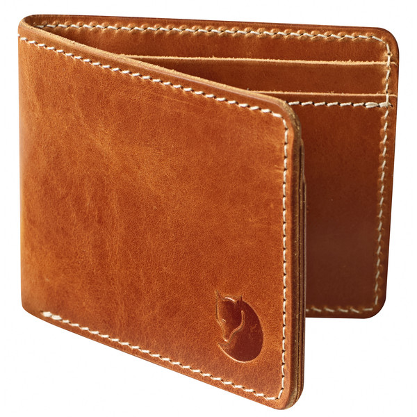 Fjällräven Övik Wallet - Leather Cognac - OneSize