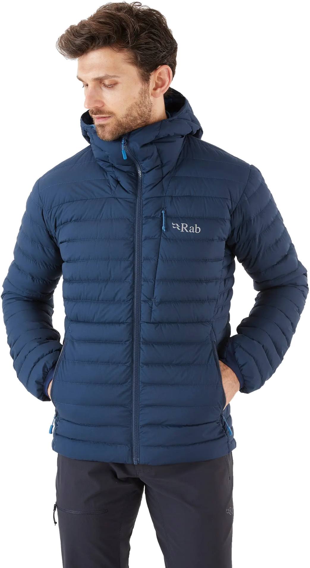 Men's Infinity Microlight Down Jacket Ink M