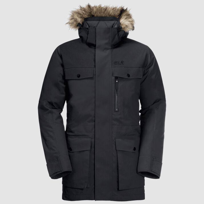 Glacier Bay Parka Musta XXXL