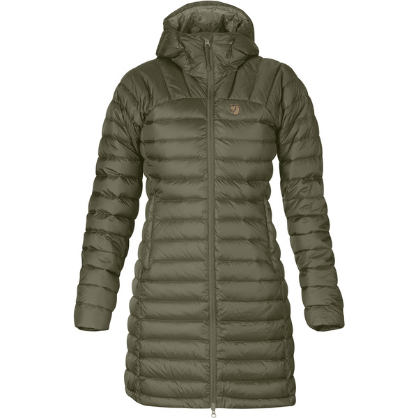 Fjällräven Snow Flake Parka W - Laurel Green - Naiset - XS