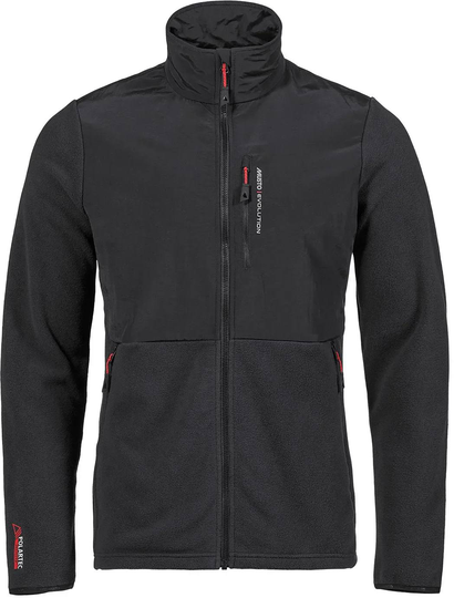 Men's Evolution Polartec Fleece Jacket Musta XXL