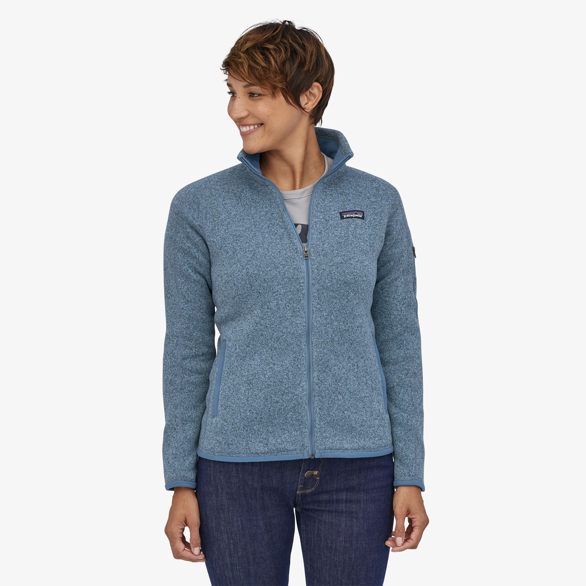 Patagonia Naisten Better Sweater® Fleece Takki - 100 % kierrätetystä, Berlin Blue / S