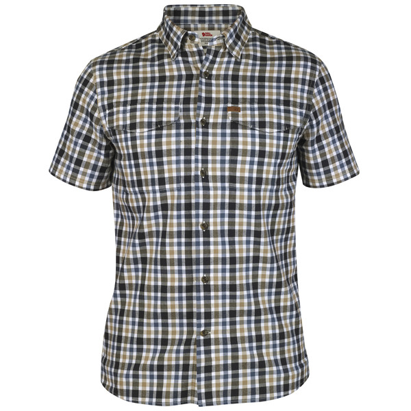 Fjällräven Övik Shirt Ss - Dark Navy - Miehet - M